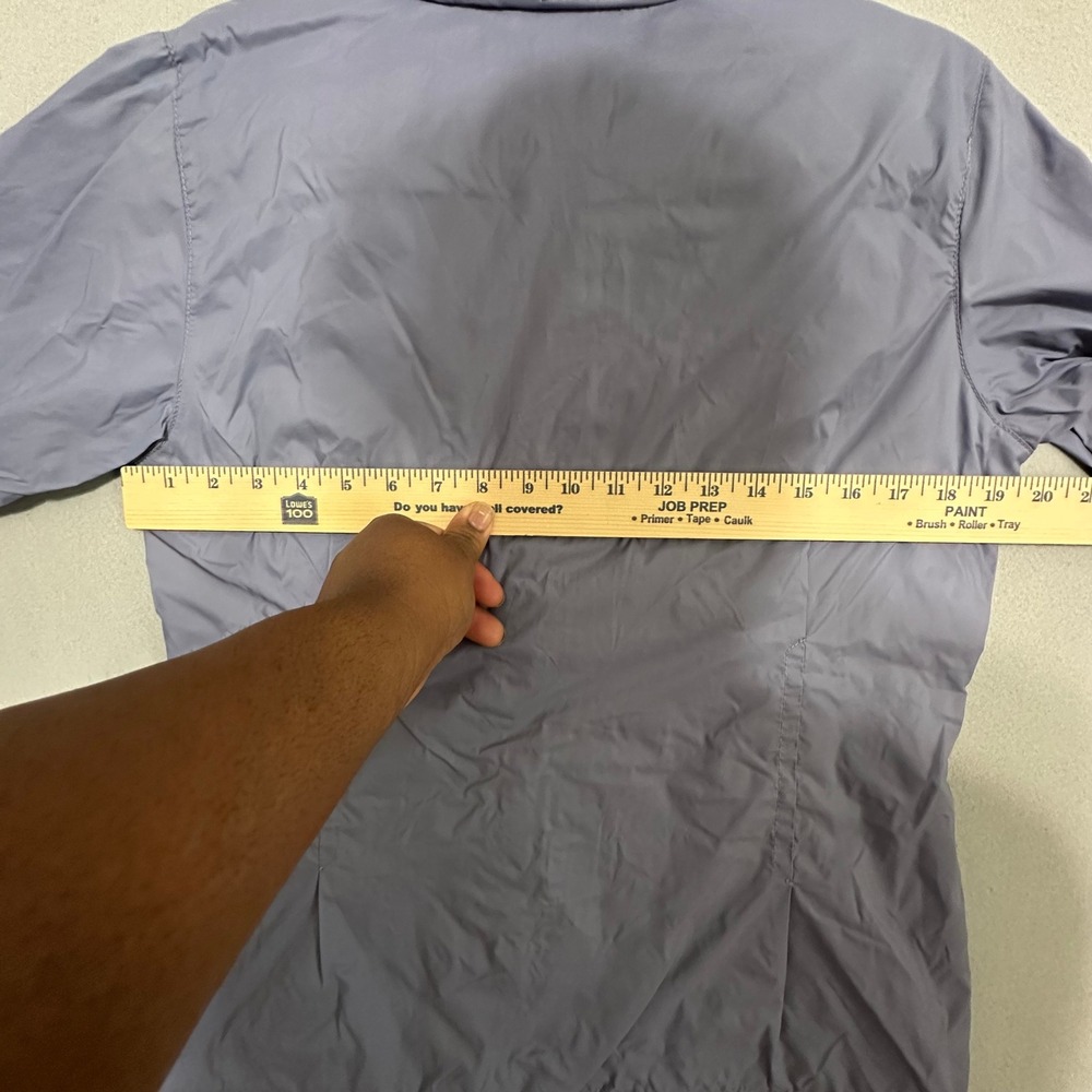 Columbia Womens Medium Purple Full Zip Hooded Windbreaker Jacket Lightweight - Picture 4 of 4